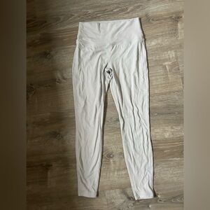 Lululemon Athletica Light Gray align Leggings 28”
